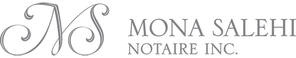 Mtre. Mona Salehi, notary in Montreal Logo